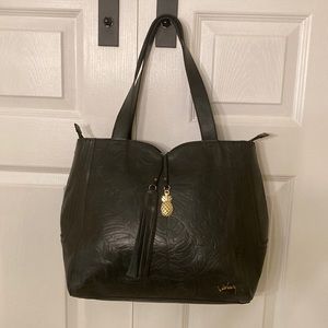 EUC Beautiful Velez Embossed Leather Hobo Bag!
